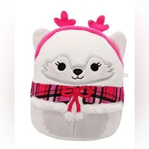 NWOT 5” Gracelyn the Winter Fox Squishmallow — Holiday Collection